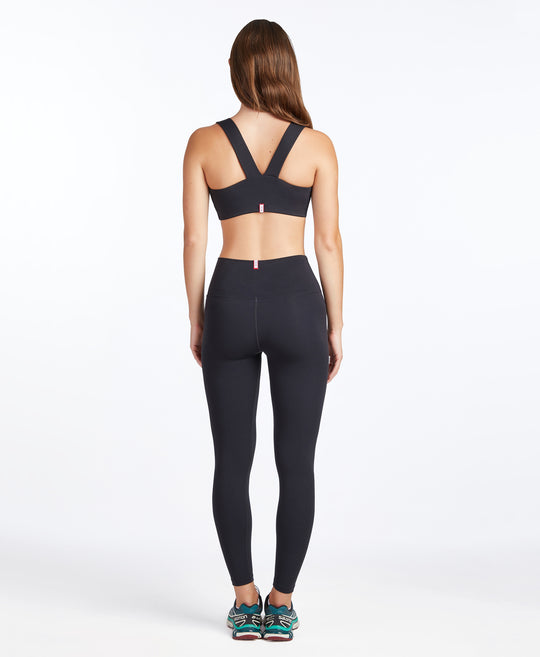 Wear One's At Routine Legging in Bean on model back view