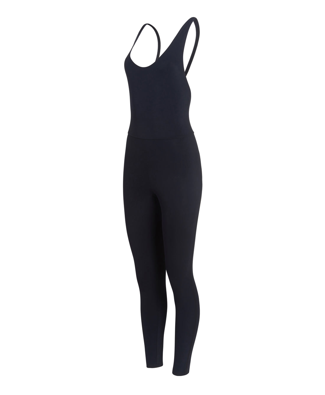 Wear One's At Liberty Unitard in Caviar on Ghost Mannequin Side