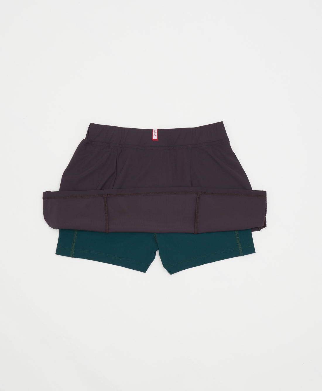 Wear One's At Simple Skort in Au Natural Color Flat Back