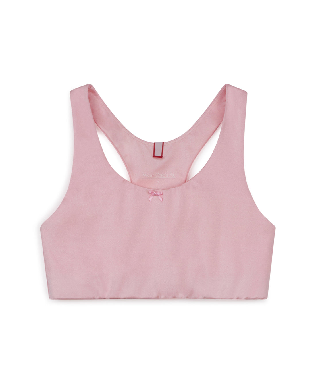 Wear One's At Race You Back Bra in ballet flat lay front