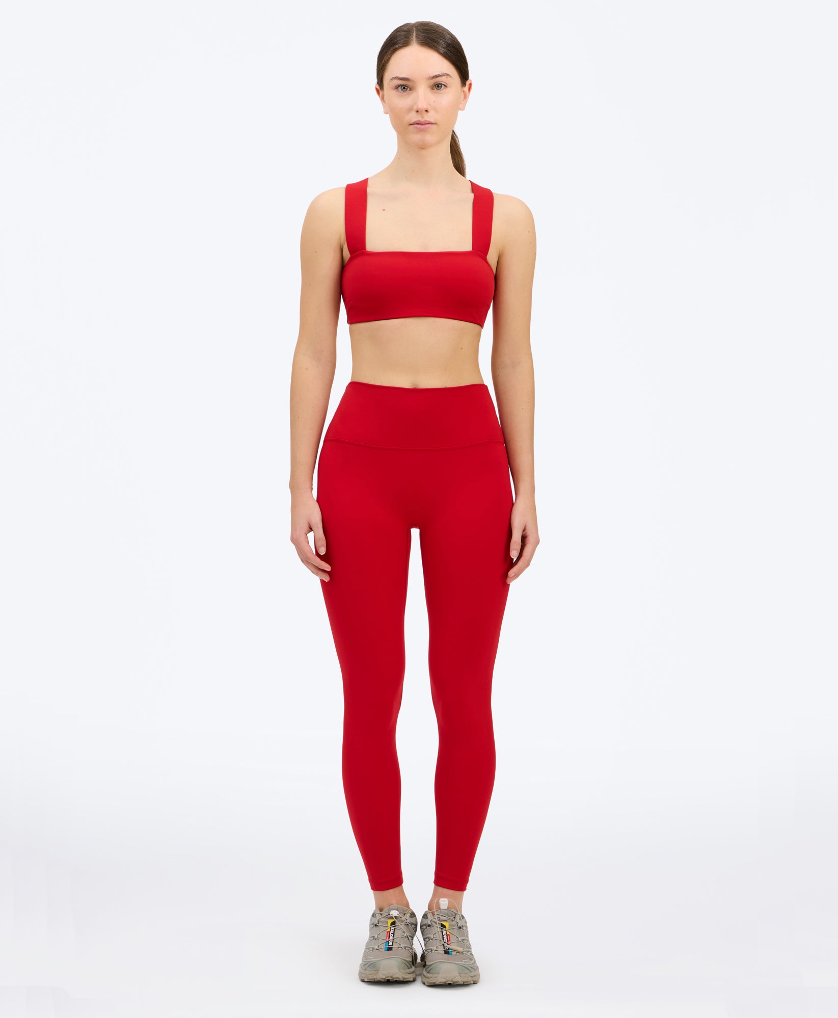 Wear One's At Routine Bra in casanova on studio model front view