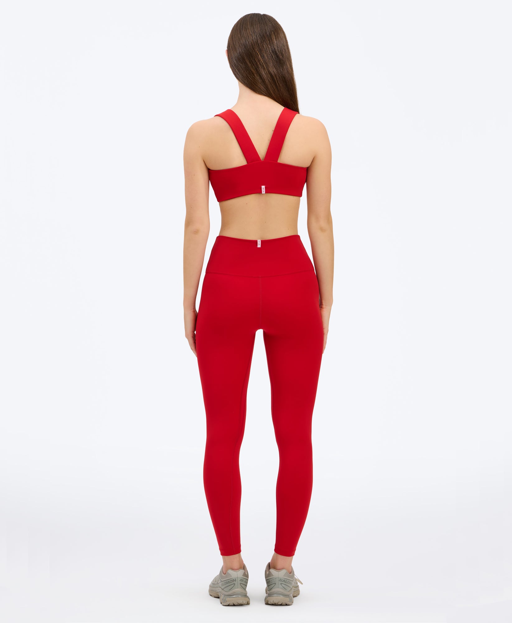 Wear One's At Routine Legging in casanova on studio model side view