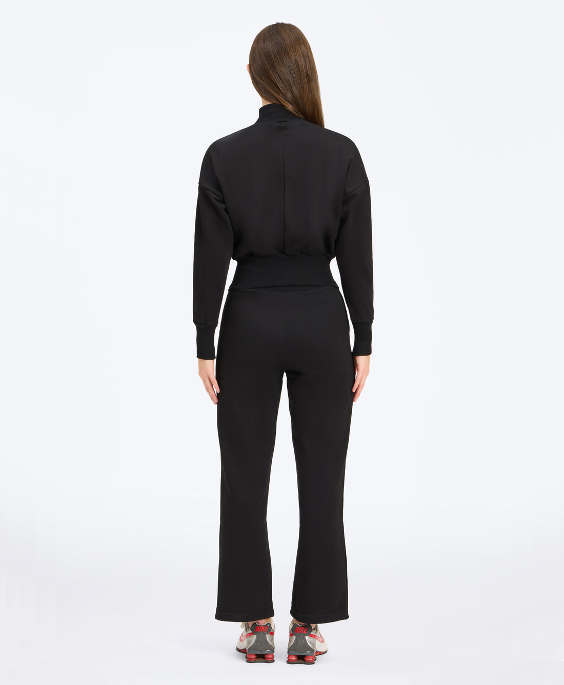 Wear One's At Slashleg Sweatpants in lunar on studio model back view