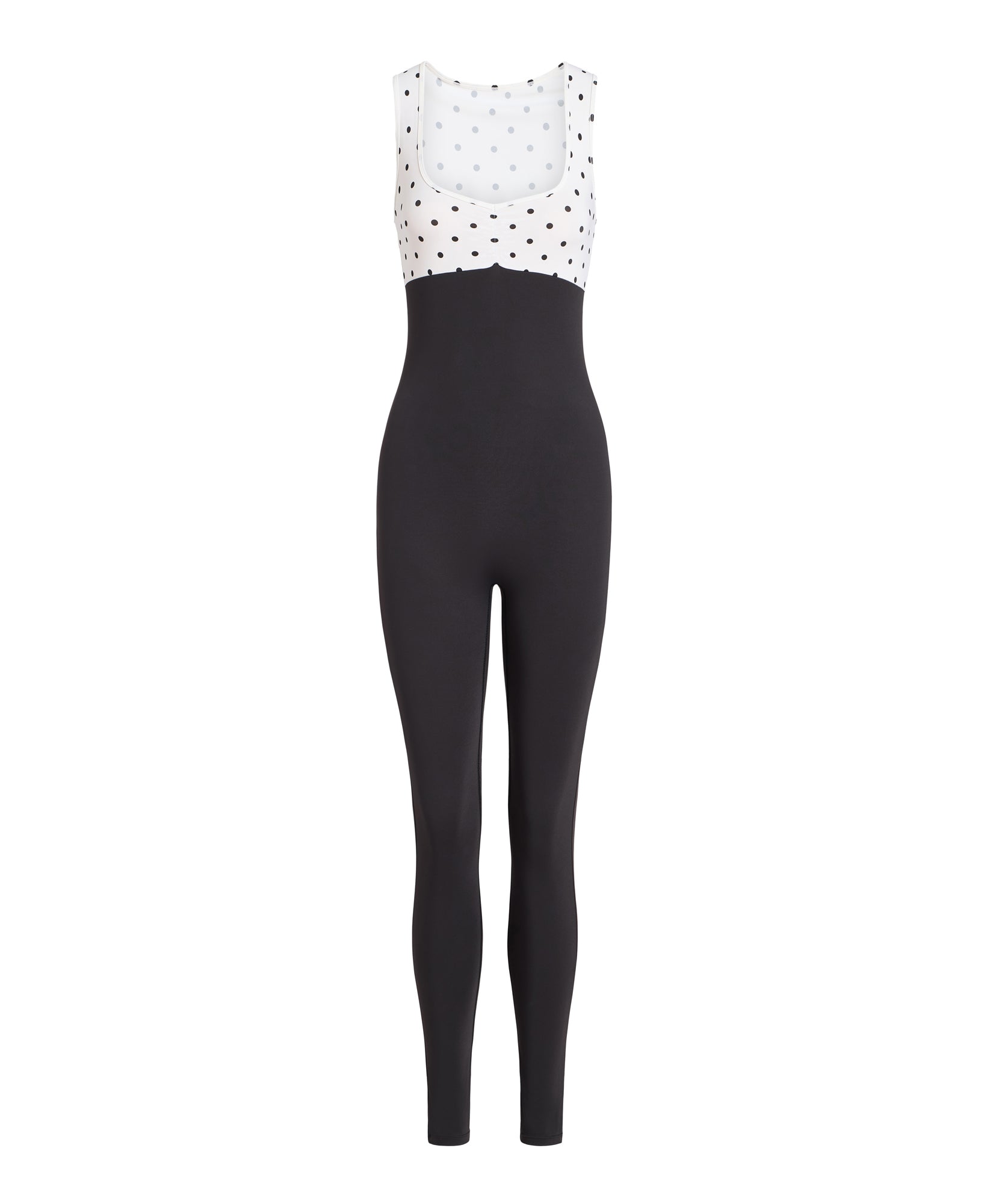 Wear One's At The Sweetheart Unitard on a ghost mannequin front view