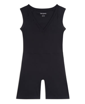 Wear One's At Varsity Bike Short Unitard in Bolt flat front image
