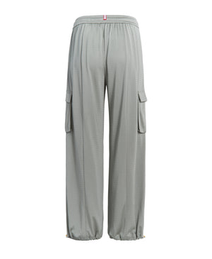 Wear One's At Arena Pant in Mineral on Ghost Mannequin Back with Bottoms Uncinched