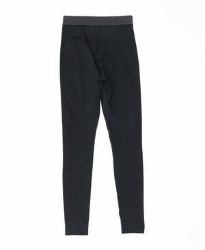 Wear One's At Free Throw Full Length Legging in Asphalt Black Flat Back
