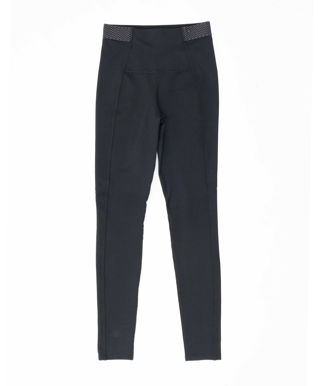 Wear One's At Free Throw Full Length Legging in Asphalt Black Flat Front