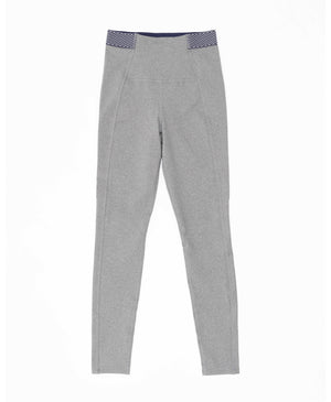 Wear One's At Free Throw Full Length Legging in Sport Grey Flat Front