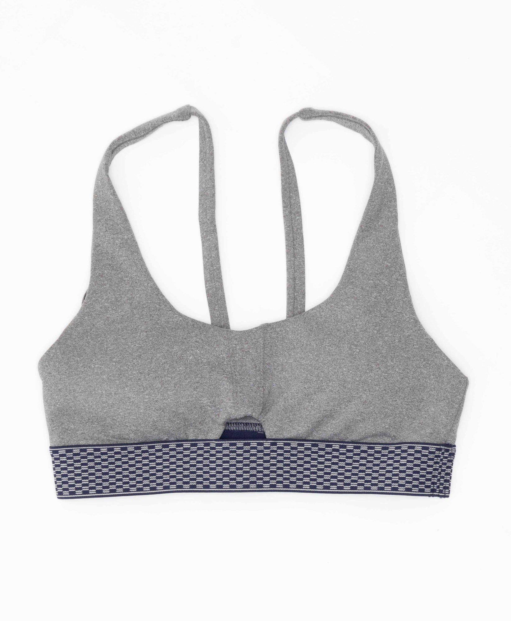 Women's Keyhole Bra in Sport Grey Made With Recycled Nylon – Wear