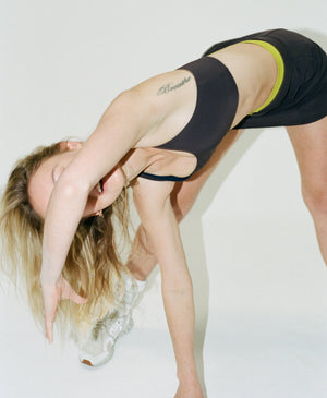 Wear One's At Race You Back Bra in Au Natural on Model Side View