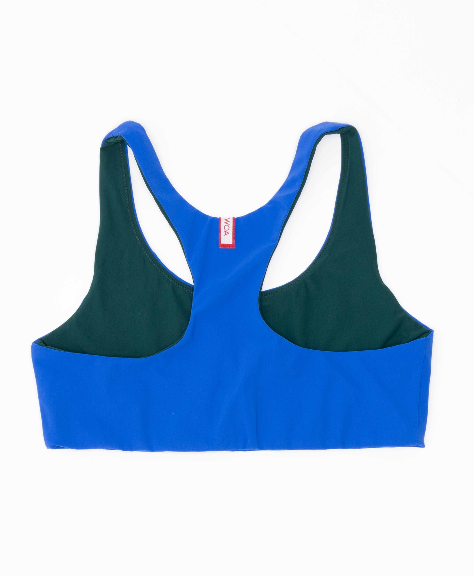 Wear One's At Race You Back Bra in Revive Blue Flat Back