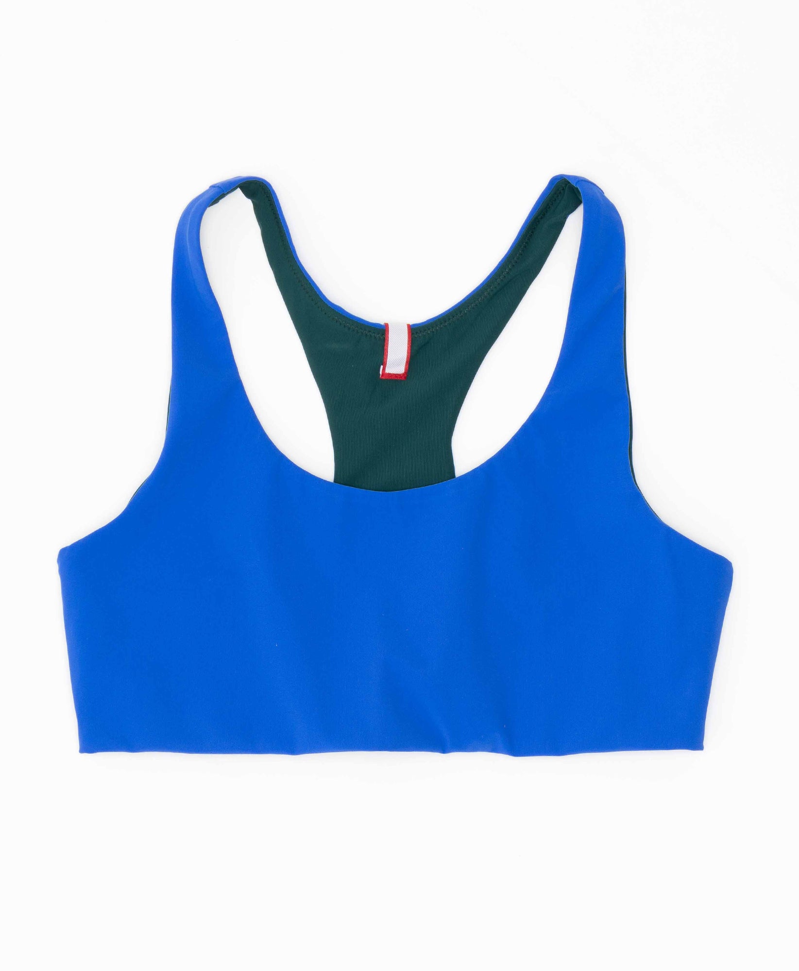 Wear One's At Race You Back Bra in Revive Blue Flat Front
