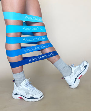 Wear Ones At Resistance Bands in Blue on Model Alternate Image