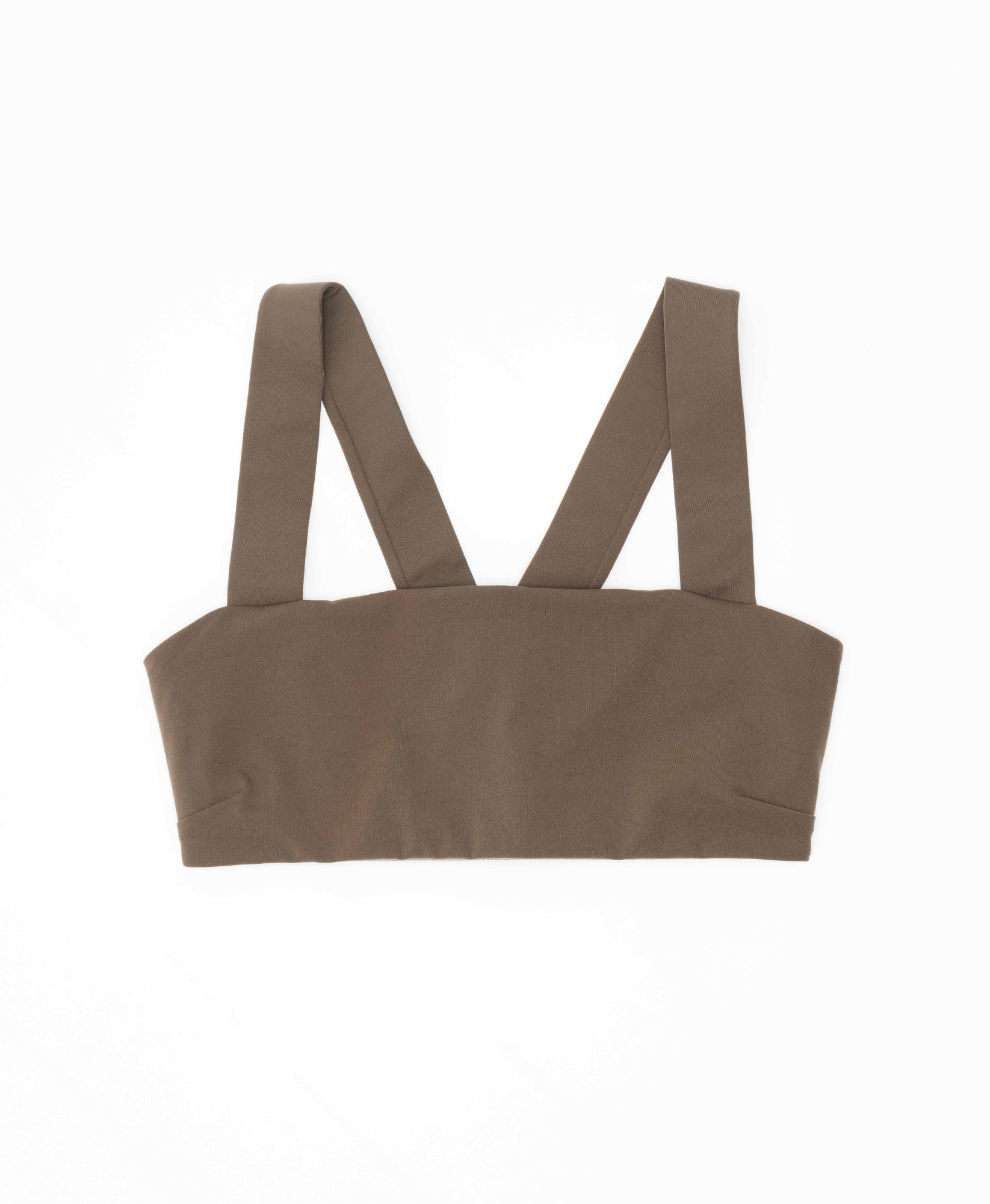 Wear One's At Routine Bra in Canteen Flat Front