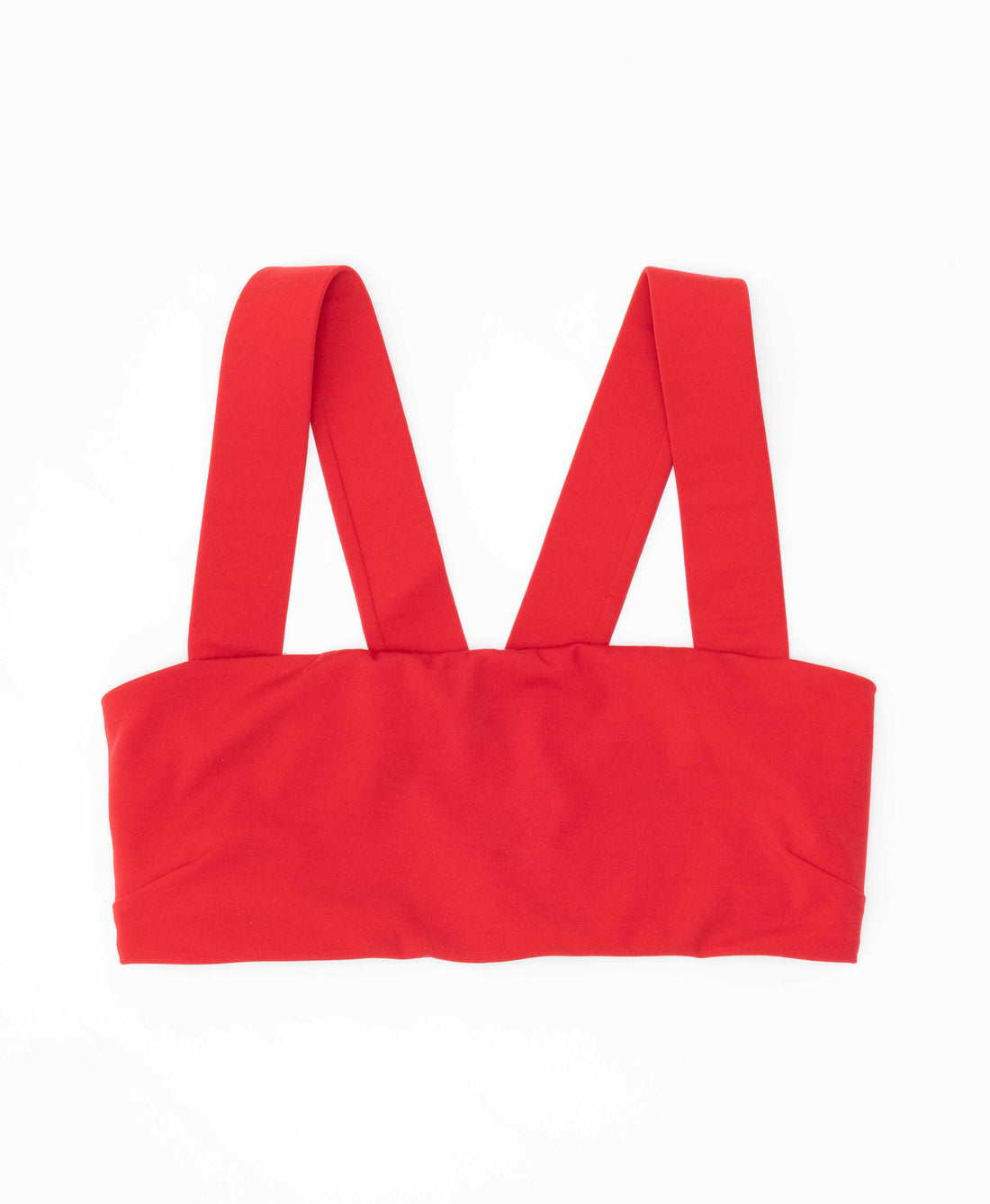 Wear One's At Routine Bra in Casanova Red Flat Front