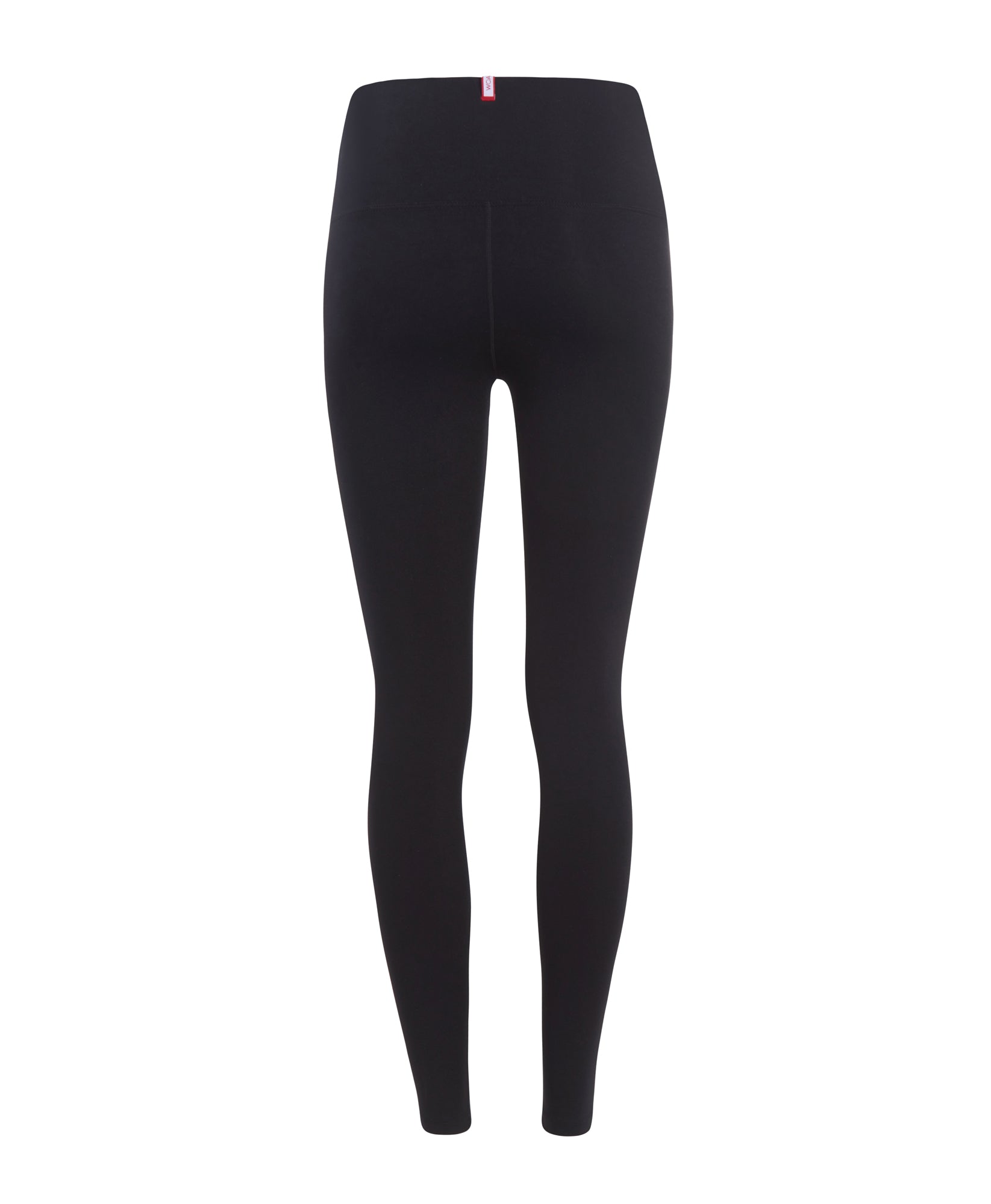 Wear One's At Routine Legging in Bean on Ghost Mannequin Back